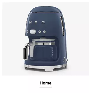 A Smeg coffee maker. Home.