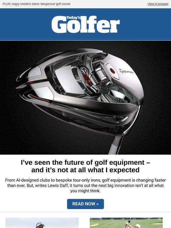 This is the future of golf equipment (and it's not what you expect)