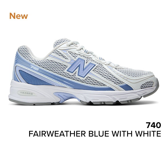 740 FAIRWEATHER BLUE WITH WHITE