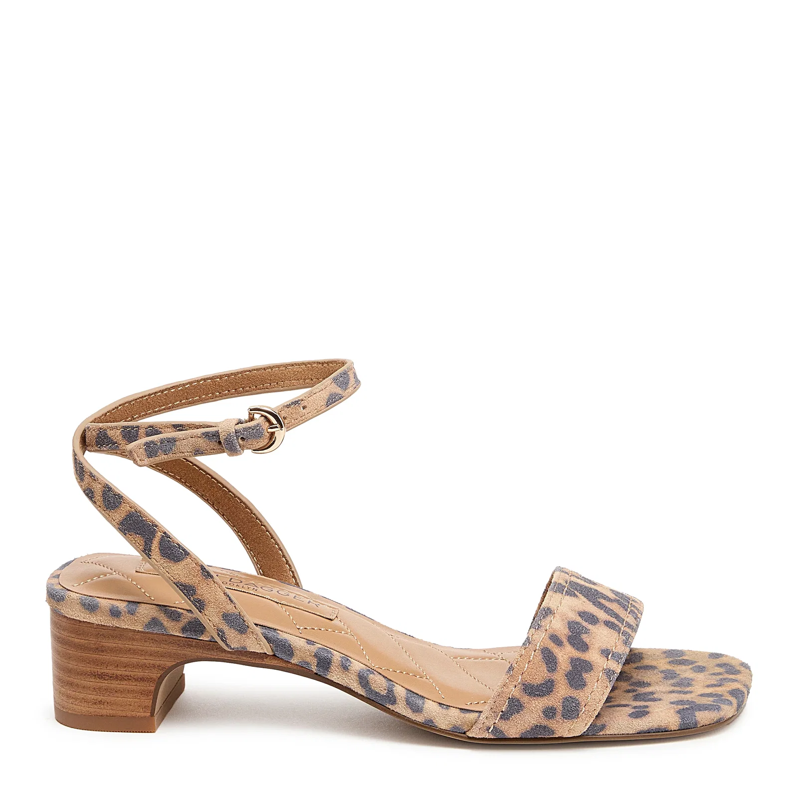 Image of August Leopard Ankle Strap Sandal