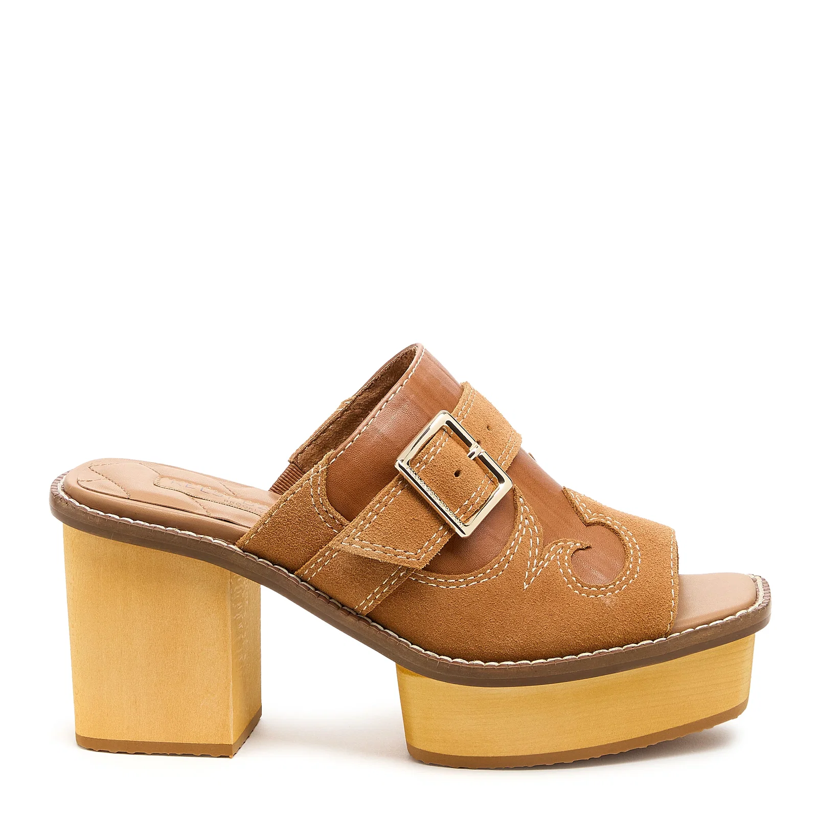 Image of Gerri Tan Platform Clogs