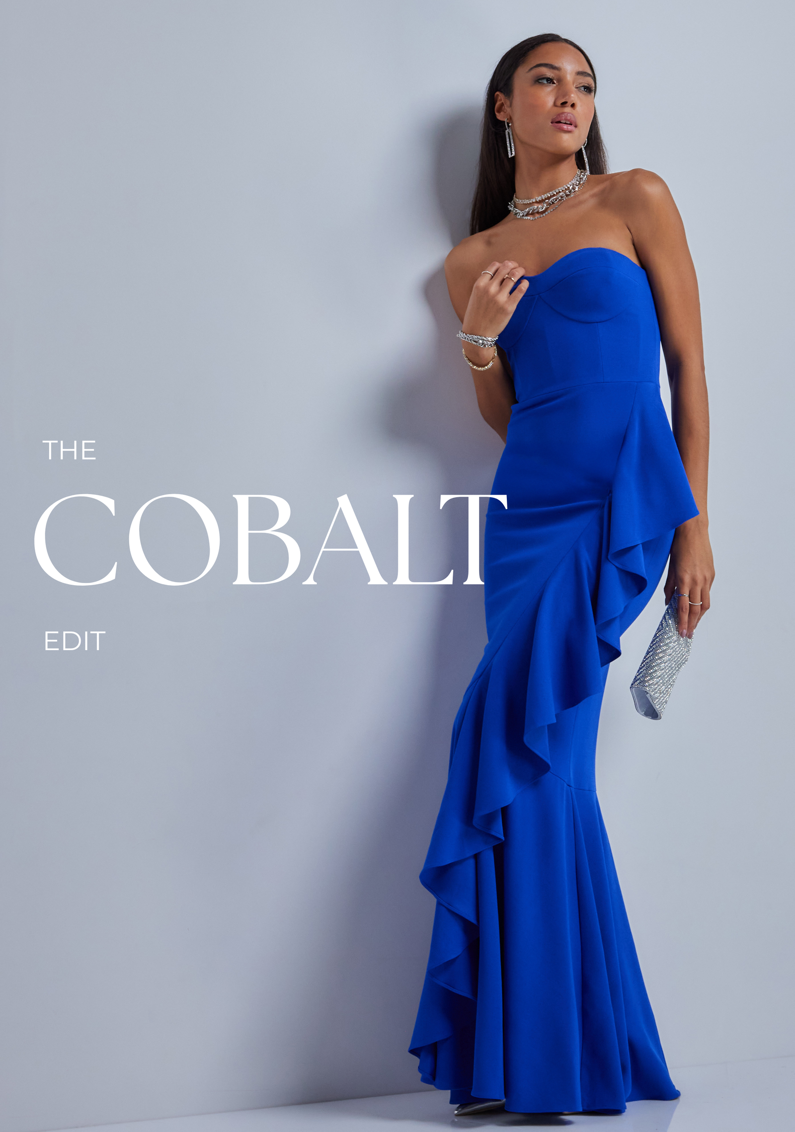 shop blue dresses