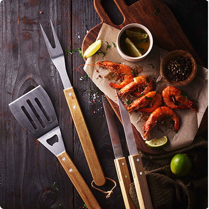 Accessoires de cuisine d'extérieur