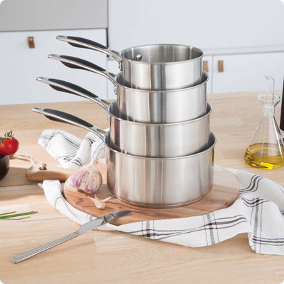 Casseroles tout inox