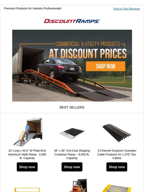 Equipment Solutions That Keep Business Moving!