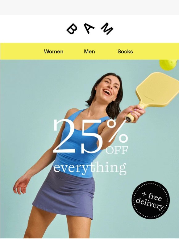 — 25% off everything ends midnight