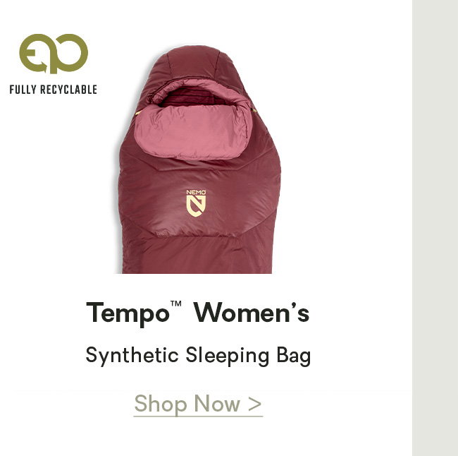 Tempo™ Women's Synthetic Sleeping Bag