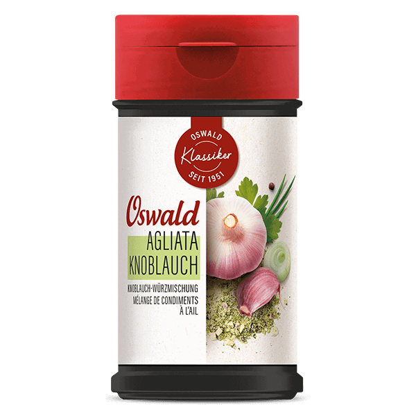 Kleine Dose Agliata Knoblauch-Würzmischung, Gewürze, Oswald