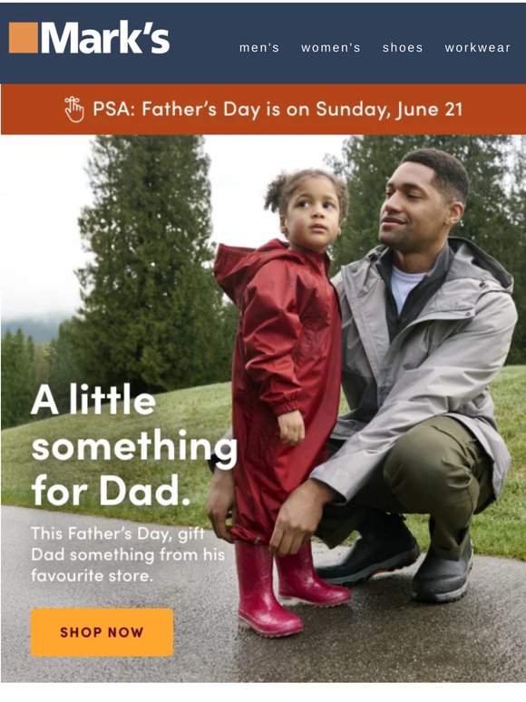 Father's Day is just around the corner 🟧