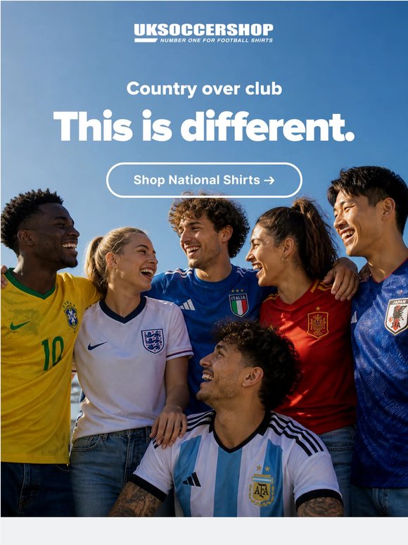 When it’s your country, it’s different.