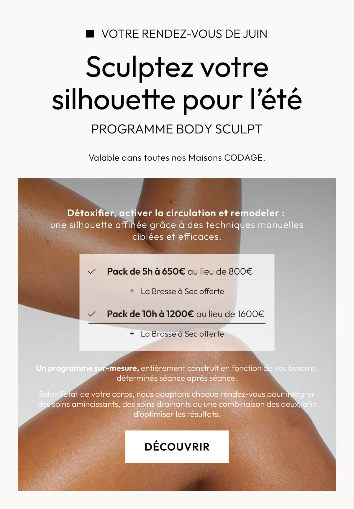 CURE BODY SCULPT CODAGE 