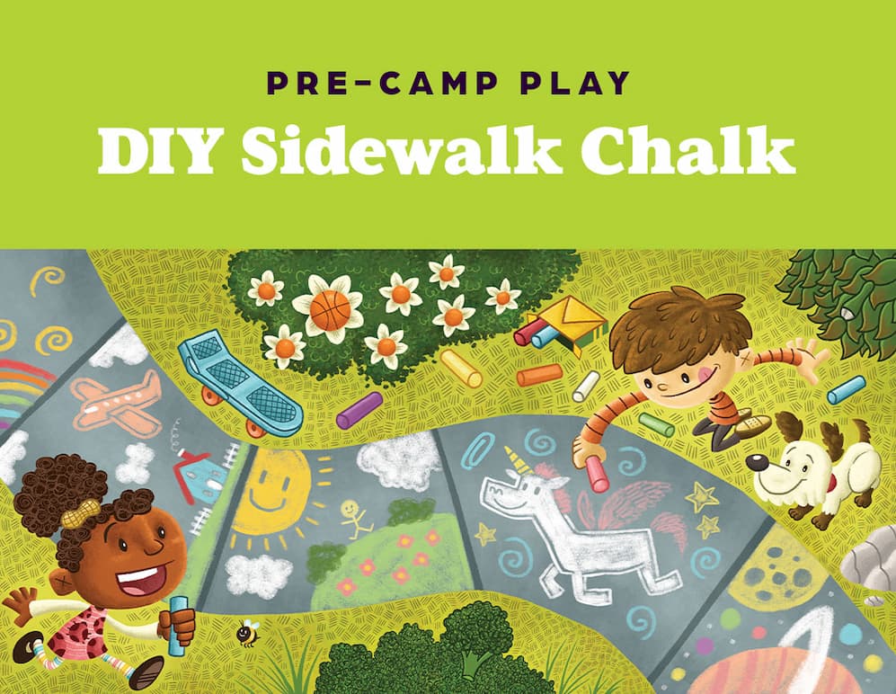 Article: How To Make DIY Sidewalk Chalk.
