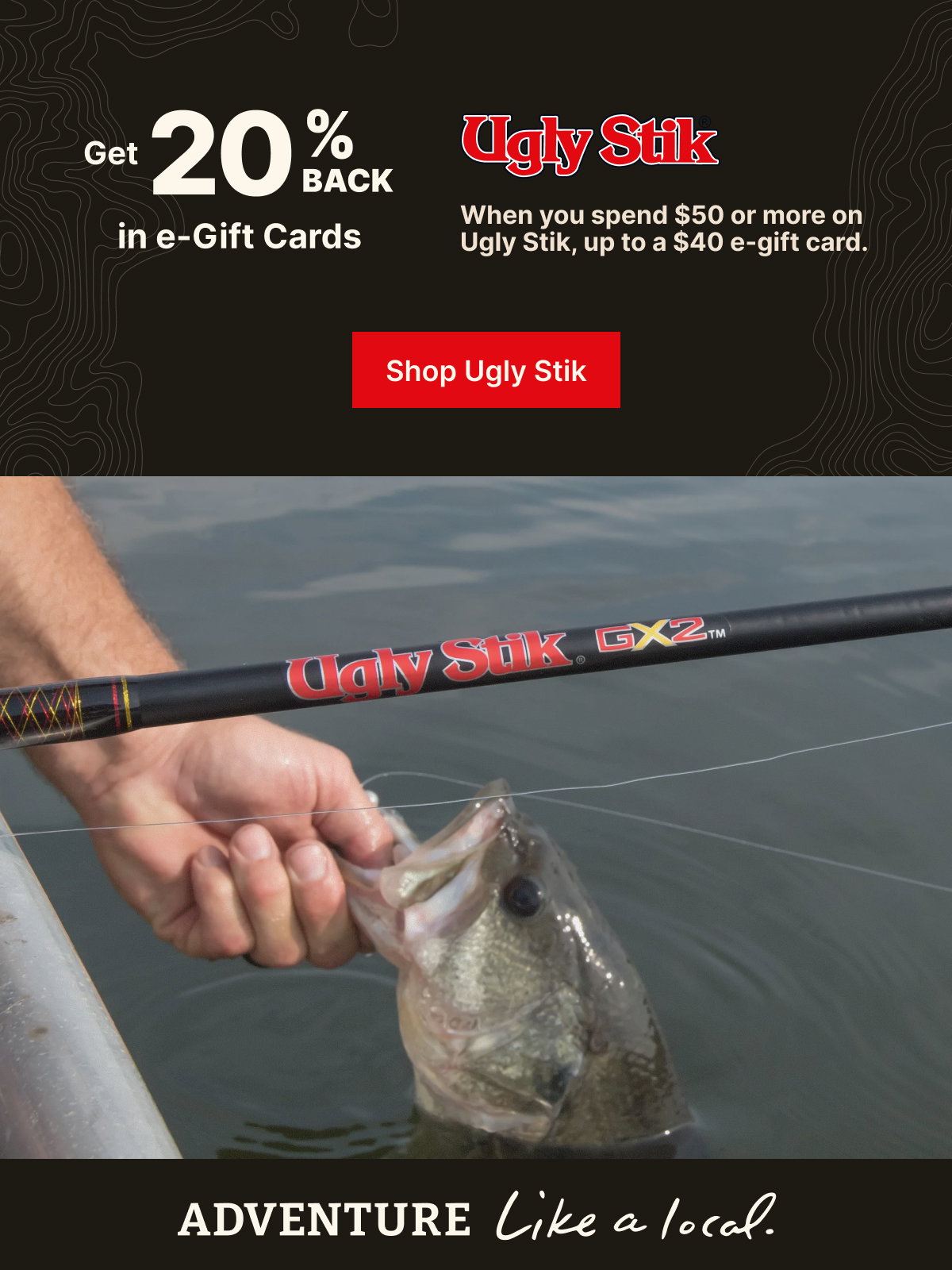 Ugly Days Are Here | Get 20% Back in e-Gift cards with $50 or more purchase