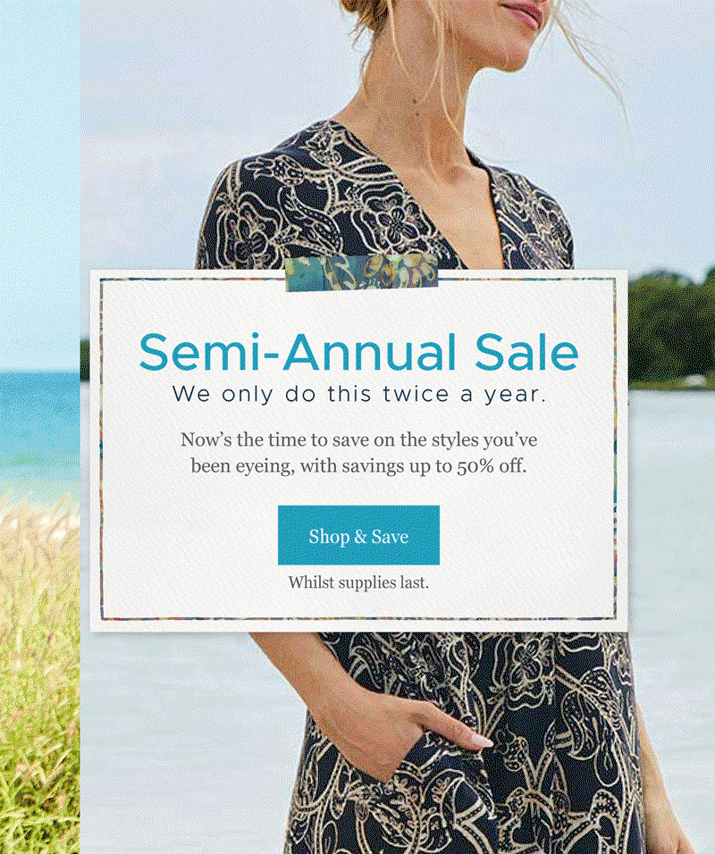 Semi-Annual Sale