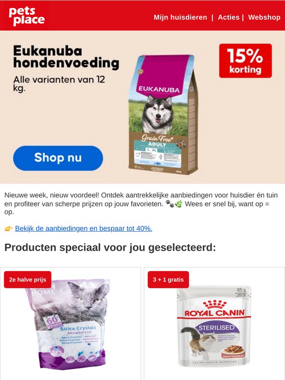 Voordeel voor elke dier- en tuinliefhebber 🐾🌿