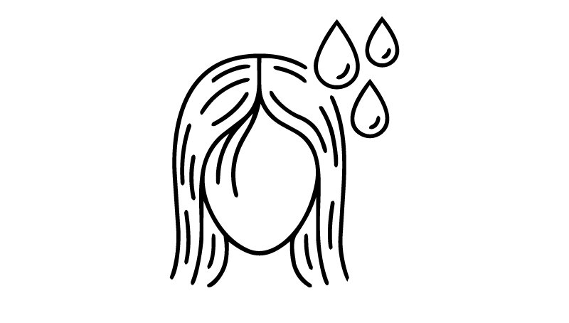 Oily Hair