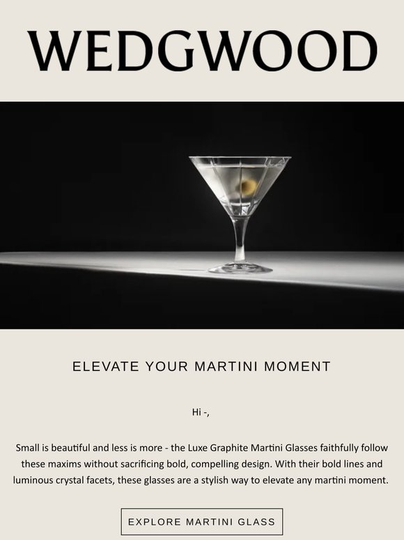 Elevate Your Martini Moment