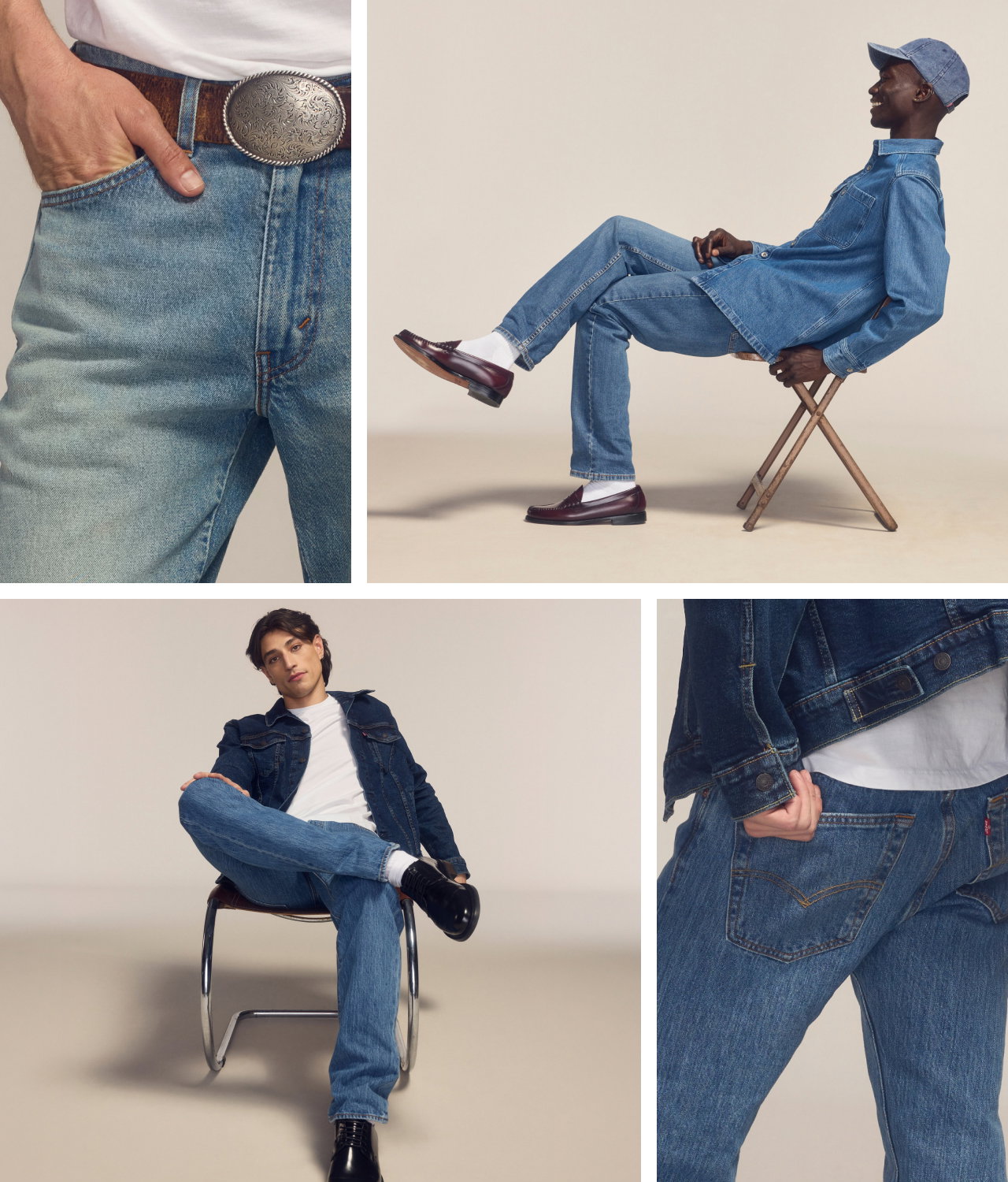 MEDIUM WASH JEANS
