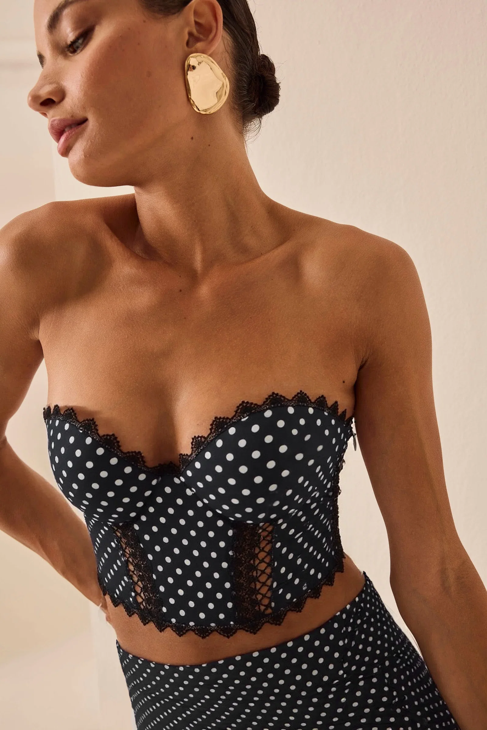 Image of  Top Fiare - Black Dots