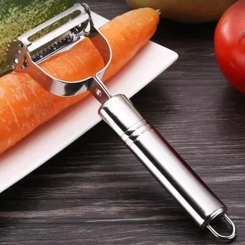 Image of Premium Stainless Steel Vegetable Grater & Peeler