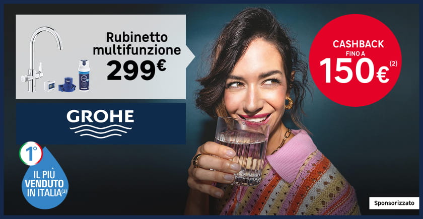 GROHE Cashback fino a 150 €