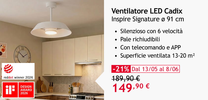 Ventilatore LED Cadix 149,90 €