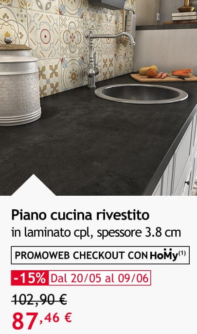 Piano cucina rivestito 102,90 €