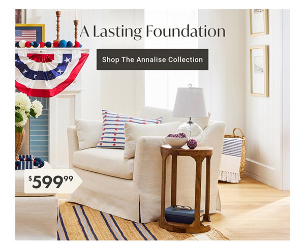 A Lasting Foundation - Shop The Annalisa Collection