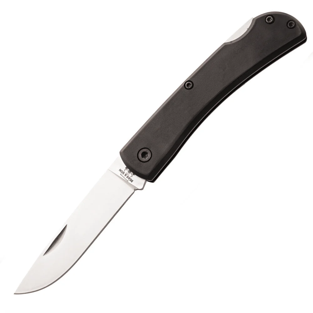 Image of Bear and Son 137L Small Farmhand Aluminum Lockback Knife with Clip