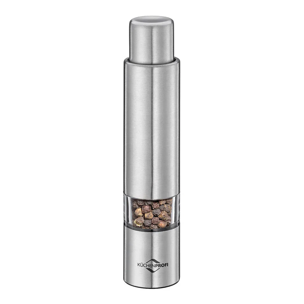 Image of Kuchenprofi Stainless Steel Pepper Push Mill