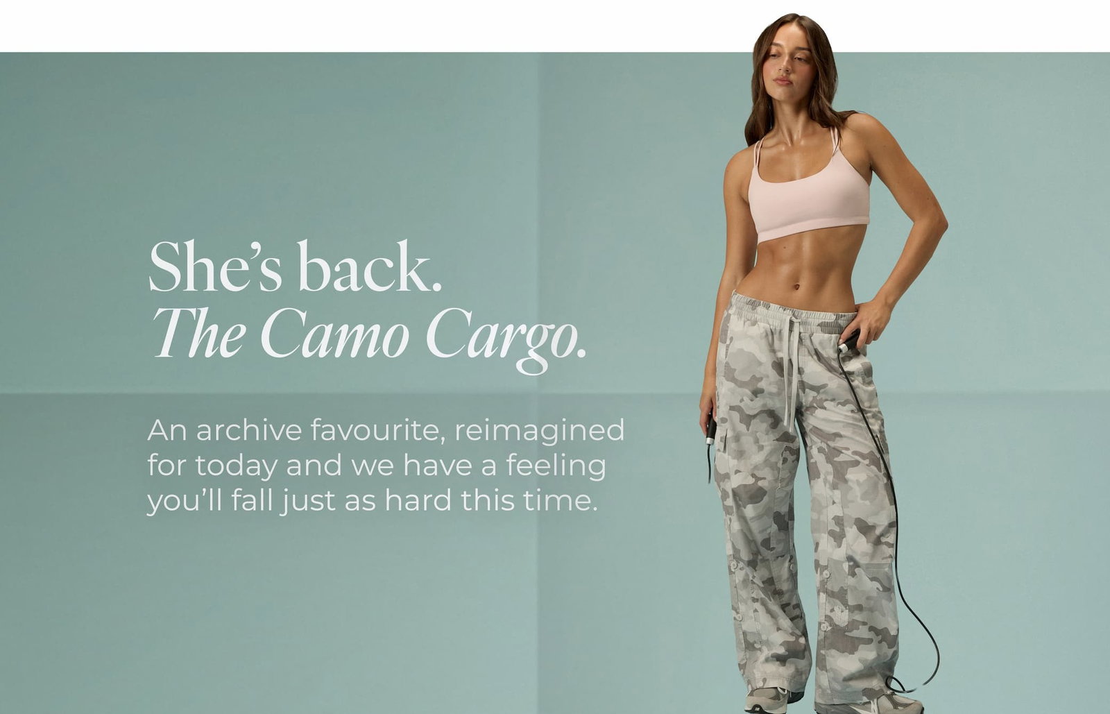 She's back. The Camo Cargo.