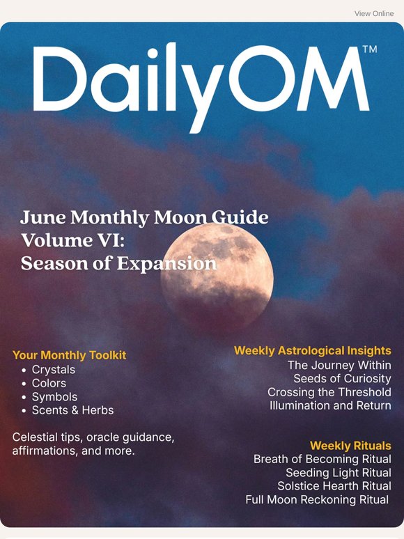 FREE June Moon Guide: Prepare for the Summer Solstice ☀️