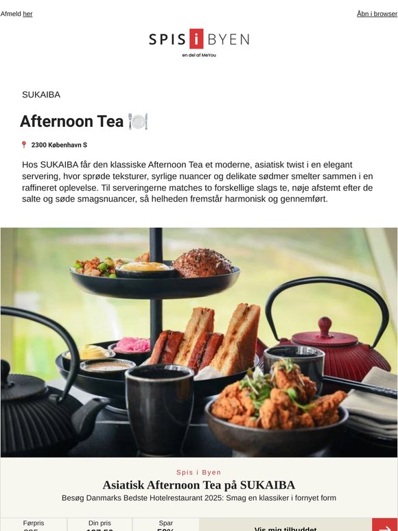 SUKAIBA: asiatisk afternoon tea 🌸
