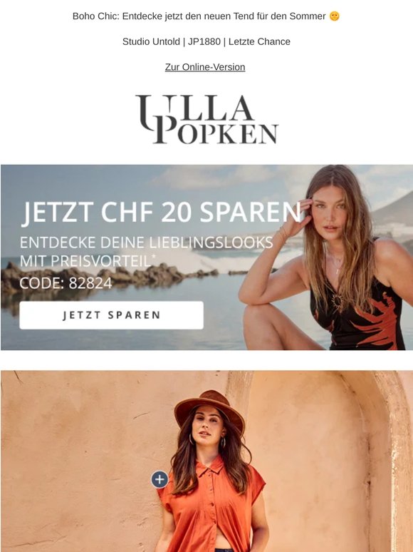🎁 CHF 20 geschenkt: Sichere dir jetzt deine neuen Lieblingslooks!