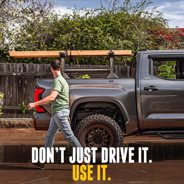 Don't just drive it. Use it.