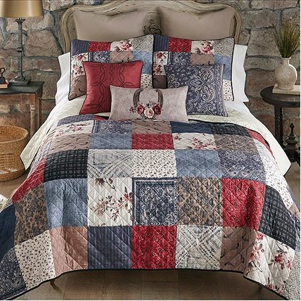 Western Romance Patchwork Quilt Collection