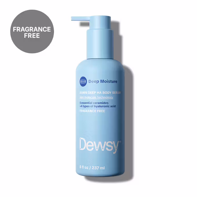 Down Deep HA Body Serum - Deep Moisture Unscented