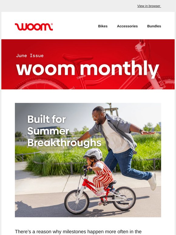 woom monthly: June Issue ❤️
