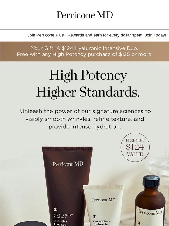 High Potency Science. A Higher Standard of Results.