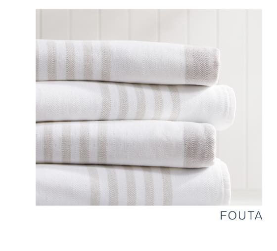 Fouta Turkish Cotton Bath Collection