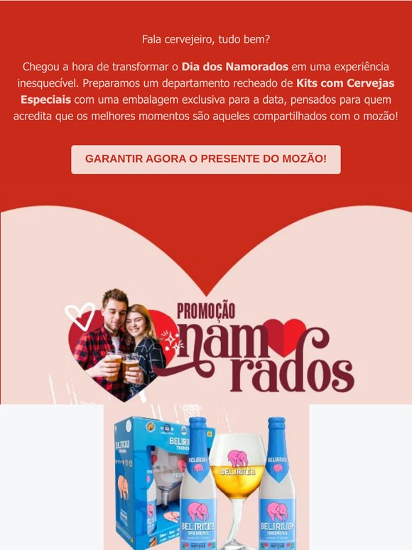❤️ 🍻 O presente perfeito para brindar o Dia dos Namorados