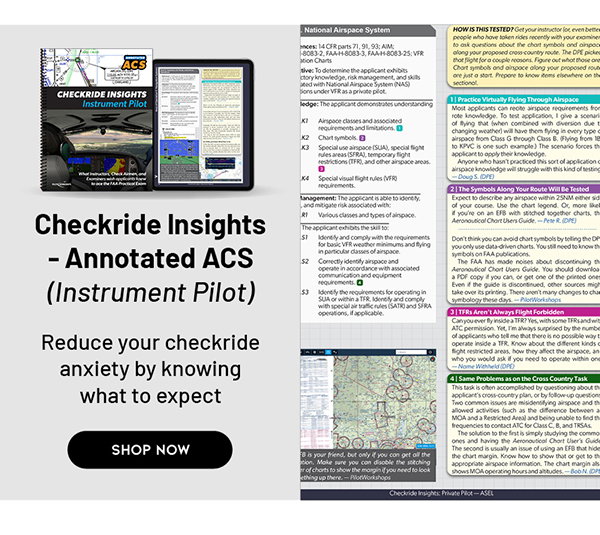 Checkride Insights - Annotated ACS