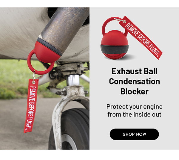 Exhaust Ball Condensation Blocker
