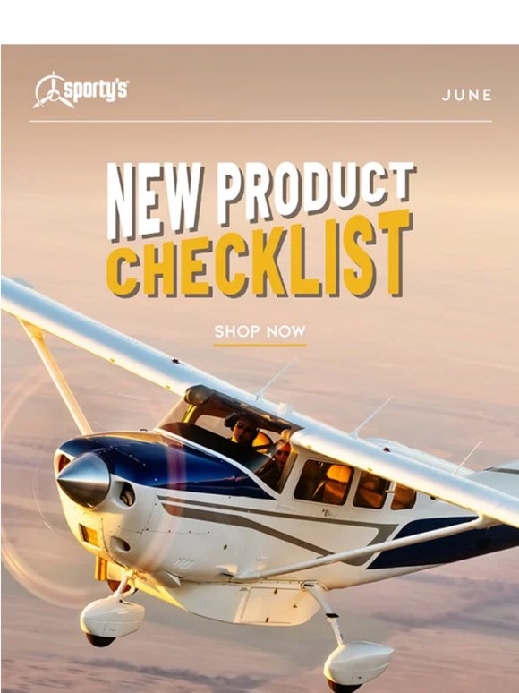 June New Product Checklist