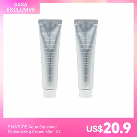 S.NATURE Aqua Squalane Moisturizing Cream 60ml X2
