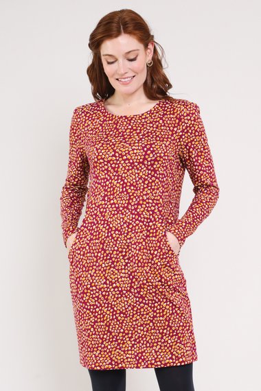 Cotton Pocket Tunic Dress
