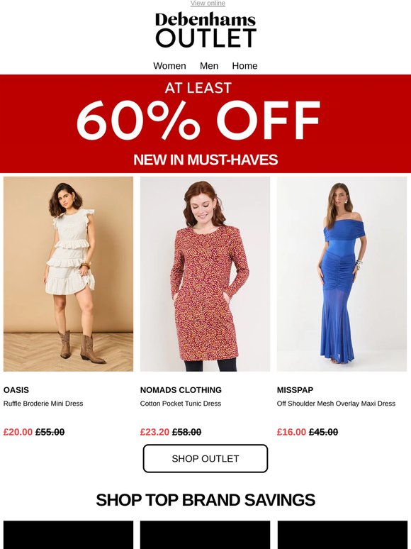 💸, New In: At Least 60% Off     Home Discount