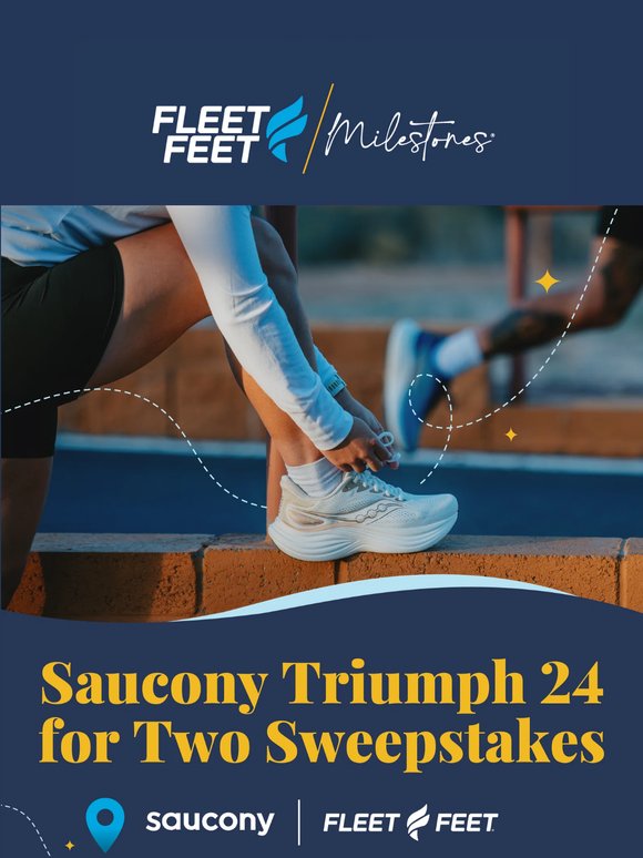 Win Saucony Triumph 24s for two