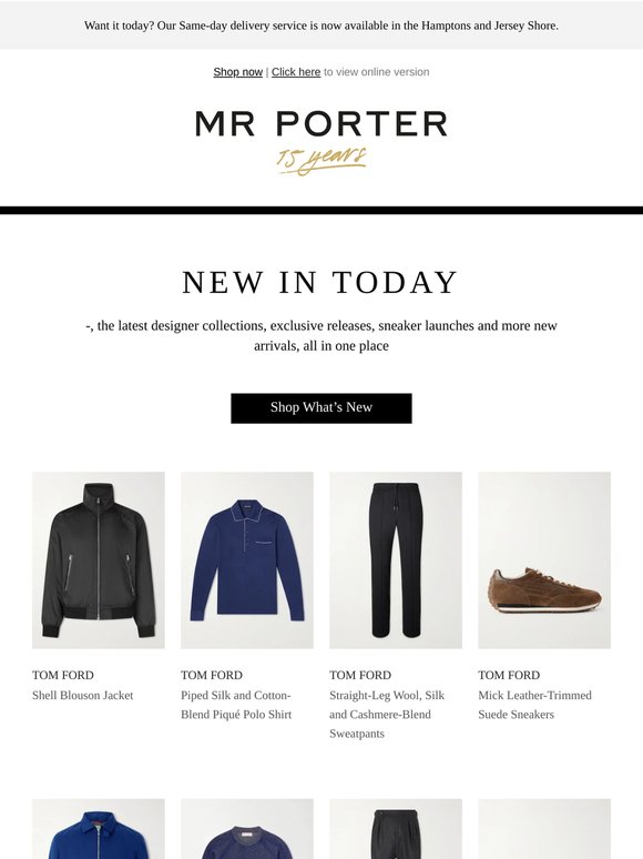 Are you in the mood for something new?