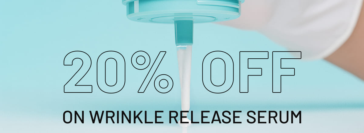 20%  OFF on Wrinkle Release Serum